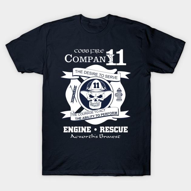 Cobb County Fire Station 11 T-Shirt by LostHose